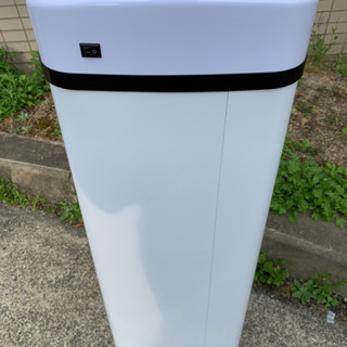 ゴミ箱 ふた付き センサー式自動開閉 50L ステンレス製 ホワイトの画像