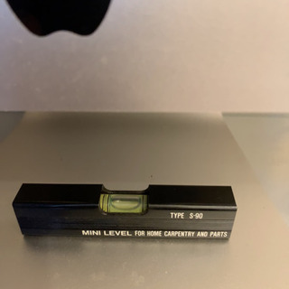 水平器 新潟精機 SK ミニレベル アルミ ストレート S-90の画像