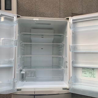 Panasonic冷蔵庫6ドア2013年式 取りに来れる方限定！2013年製Panasonicの6ドア冷蔵庫です！