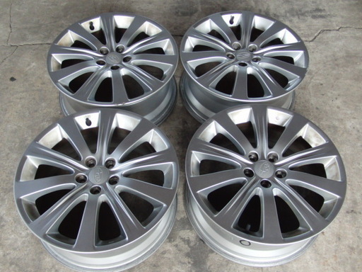 スバルエクシーガ純正１７インチホイル４本セット！