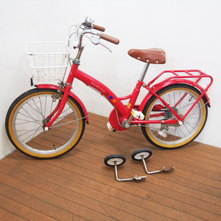 子供用自転車 18インチ 補助輪付 (FA03)