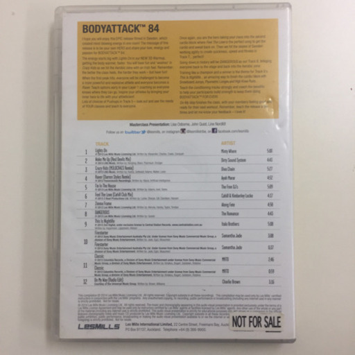 レスミルズ BAのDVD1点