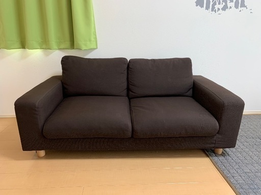 無印良品ソファー　ブラウン