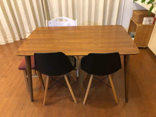 ダイニングテーブル5000円　120cm ウォルナット 引き取り限定