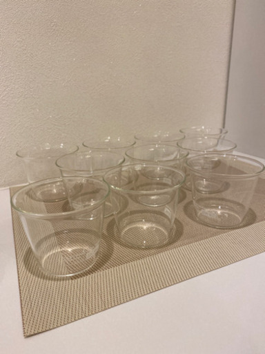 パイレックス　耐熱　プリンカップ　10個