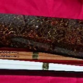 【未使用品♪】津軽塗◆箸箱  白南天夫婦箸のセット