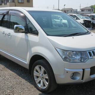 デリカD5シャモニー/中期型/令和2年12月/純HDDナビ/地デジ/DVD/CD/F.S.Bカメラ/フリップダウン/左後ろパワスラ/F席ヒーター/パワーシートの画像