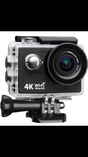 残1個！4K 高画質 アクションカメラ 防水 Wi-Fi搭載！