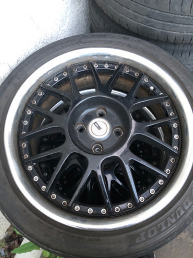 SSR Professor MS3R ホイール　17インチ4穴pcd100 7j+37 4本セット