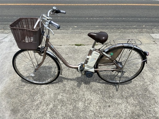 大阪府以内無料発送 Panasonic 8.9AH電動アシスト自転車W01