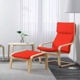 IKEAの椅子 ポエング スツールセット