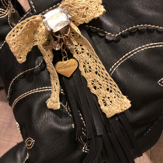 リズリサの黒ブーツの画像