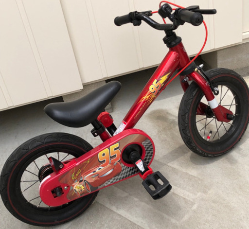 ides じてんしゃデビュー 2in1 カーズ 12インチ