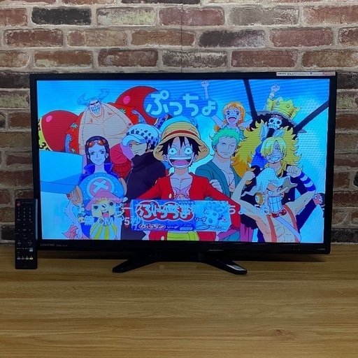 ①即日受渡❣️目に優しいブルーカット薄型LED32型ハイビジョンTVゲーム