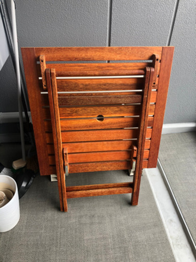 IKEA ウッドテーブル椅子セット