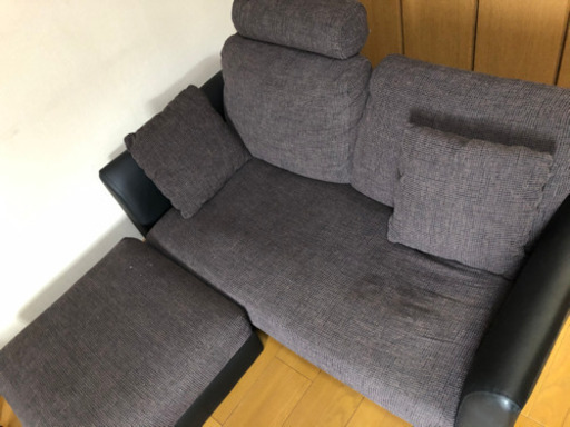 2人掛けソファ　一人暮らし部屋にピッタリです