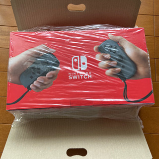 値下げ)Nintendo Switch新品未開封グレー(電池が長持ちの新型)