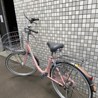 軽快自転車 昨年9月購入 ママチャリ シティサイクル
