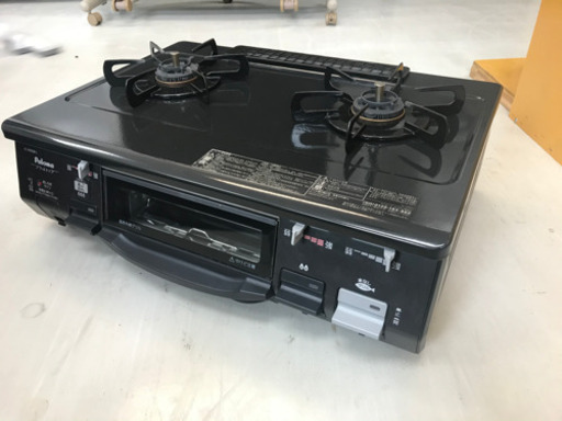 【リサイクルショップ八光　田上店　安心の3か月保証　配達・設置OK】パロマ ガステーブル 左強火力 LPガス用IC-N90KB-L