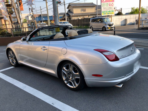 WALD レクサスsc430 バックバンパースポイラー