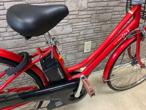 東京23区配達無料　新基準　ヤマハ　パスシティF 8.1Ah リチウム 電動自転車☆26インチ☆自転車☆中古