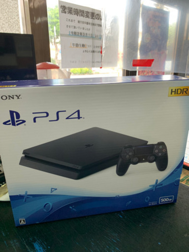 新品 未使用 プレイステーション4 500GB ブラック 2020/06/06