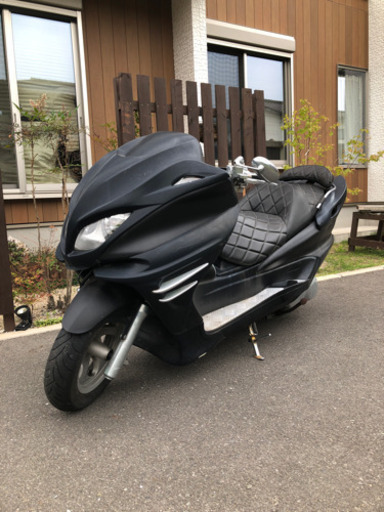 マジェスティ250  カスタム　艶消し塗装