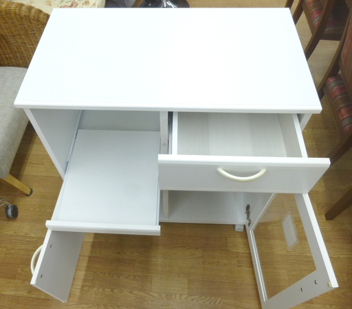 ミドルレンジボード 食器棚 幅74×奥41×高84cm キッチン収納 ☆ PayPay(ペイペイ)決済可能 ☆ 札幌市 清田区 平岡