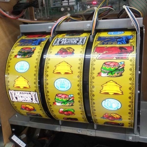 家庭用 パチスロ機 モンスターハンター 月下雷鳴 エンターライズ コイン不要機 ペイペイ対応 札幌市西区西野