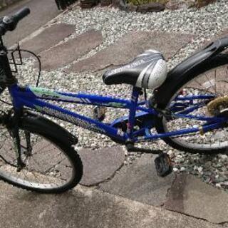 【現在交渉中】男児用の自転車24インチ