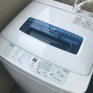 2019年製　全自動洗濯機の画像