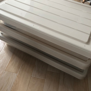 天馬　フィッツケース　スリムボックス　2個セット①の画像