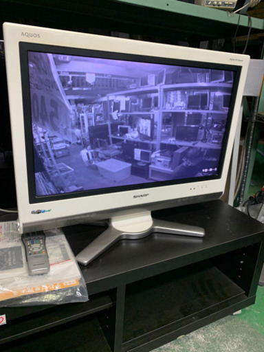 SHARP 32インチ　液晶テレビ　ジャンク品　地デジアンテナ故障