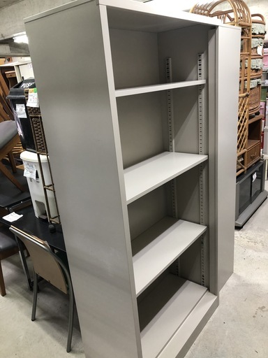 【リサイクルショップどりーむ天保山店】2407　オフィス　事務用　スチール棚