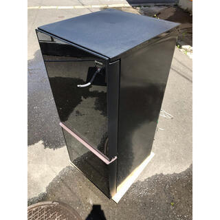 SHARP 2ドア冷蔵庫 SJ-GD14D-C 2018年製 137L 両開き 中古 137L ガラスドア 2ドア冷蔵庫 シャープ SJ-GD14D-C 2018年製