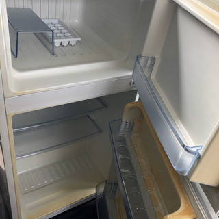早い者勝ち【中古】Haier 冷凍冷蔵庫　98Lの画像