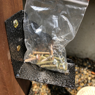 ラティス　支柱、杭　金具　セット　ガーデニングの画像