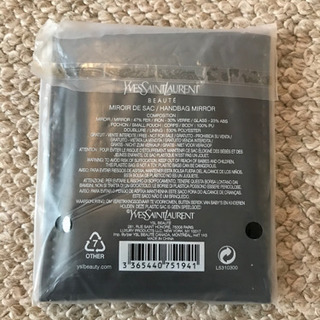 イヴ・サンローラン　ノベルティーミラー　⭐︎値下げしましたの画像