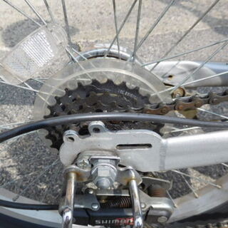 20インチの折り畳み自転車を譲りますの画像