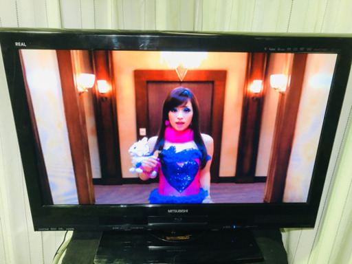 ブルーレイ内蔵✨液晶テレビ✨MITSUBISHI✨REAL✨３２インチ✨清掃済