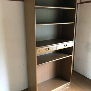 頑丈な本棚　お譲りします。(6/27午後限定ですが近隣であれば車...
