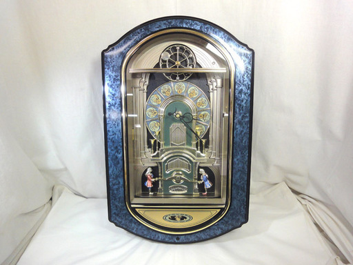 リズム時計工業 Small World スモールワールド 4MH744RH 星座 からくり時計 壁掛時計 動作品