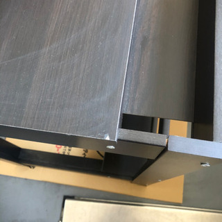 IKEA(イケア) LAIVA 50176520 デスク, ブラックブラウンの画像