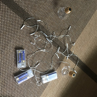 LEDケーブルライト1m 3本　電球風照明　2つ