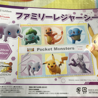 ポケモン⭐︎120×90 レジャーシートの画像