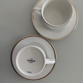 THE CONRAN SHOP ペアカップ&ソーサー