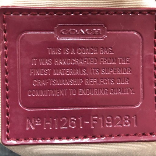 コーチ ハンドバッグ