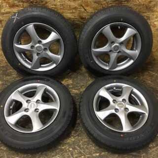【DUNLOP SP175L 155/80R14 88/86N LT】夏タイヤ 4本【BS TOPRUN 社外 14インチ 5.5J4HPCD100+45】　(VTL170) クレジットカード QR決済可能