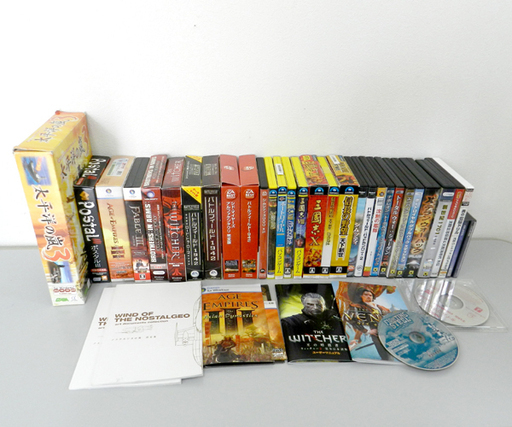 ジャンク品 パッケージ版 PCソフト バトルフィールド1942・三国志Ⅷ 他 30本セット ☆ PayPay(ペイペイ)決済可能 ☆ 札幌市 北区 屯田