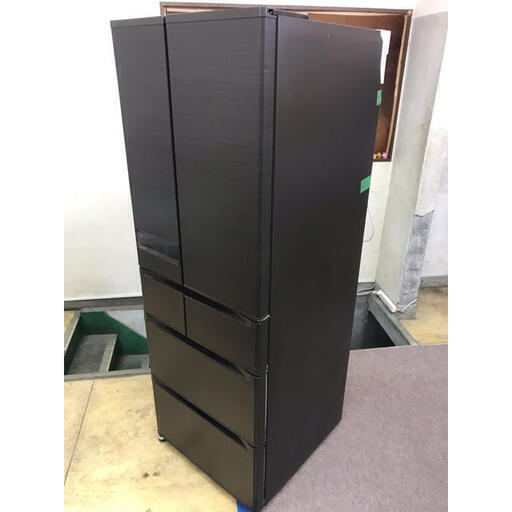 【?最大90日補償】MITSUBISHI 6ドア冷凍冷蔵庫 MR-JX52A-RW1 2017